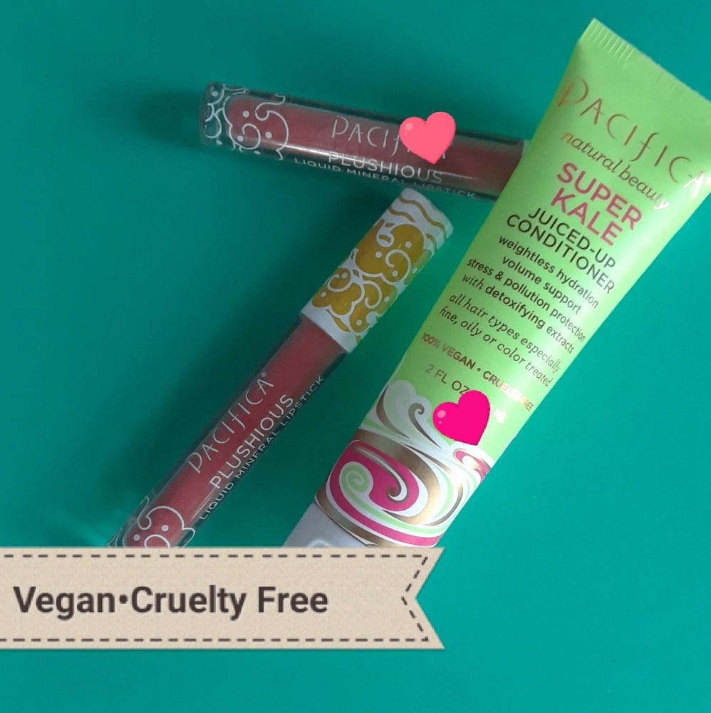 PACIFICA Conditioner and Liquid Lipstick Bundle